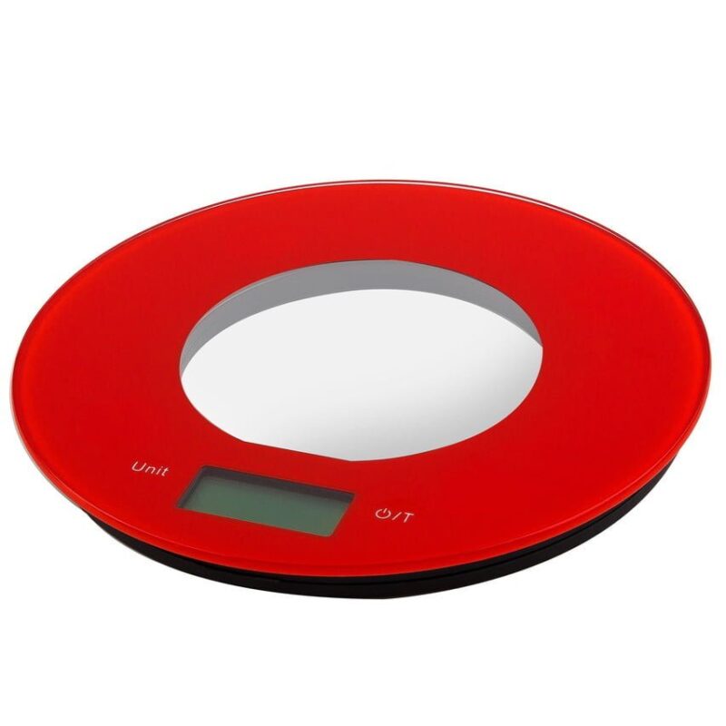 Balance de cuisine rouge