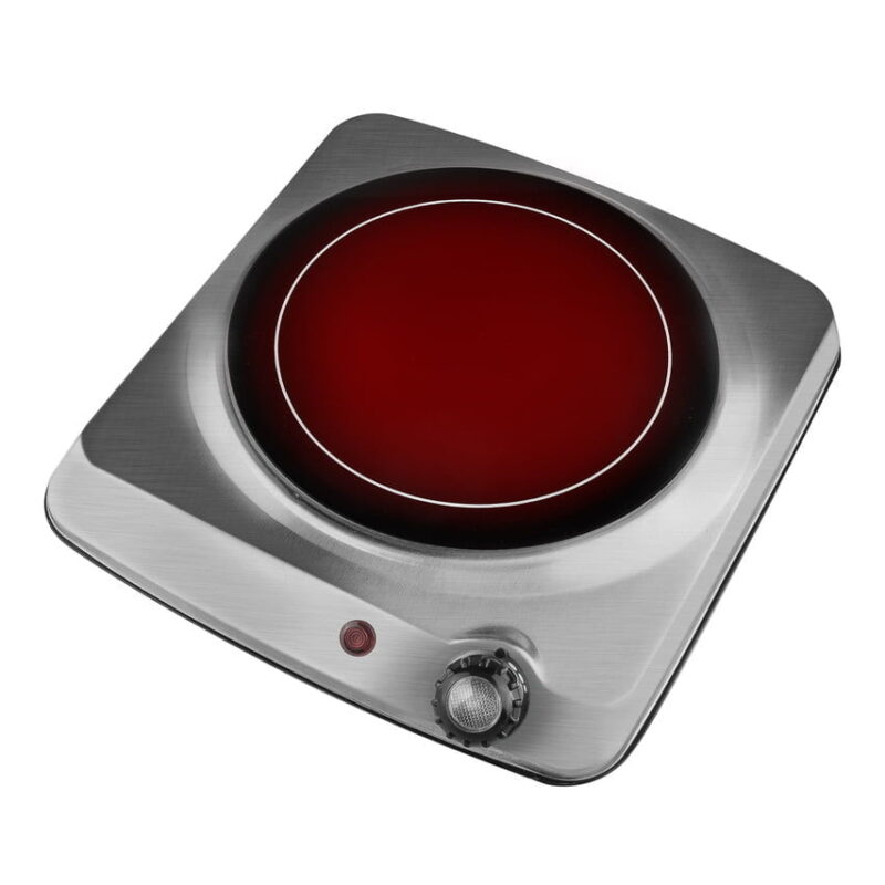 KUKEN STAINLESS STEEL COOKER VITRO 1 BURNER 1200W
