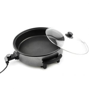 Pizza pan antiadherente con tapa