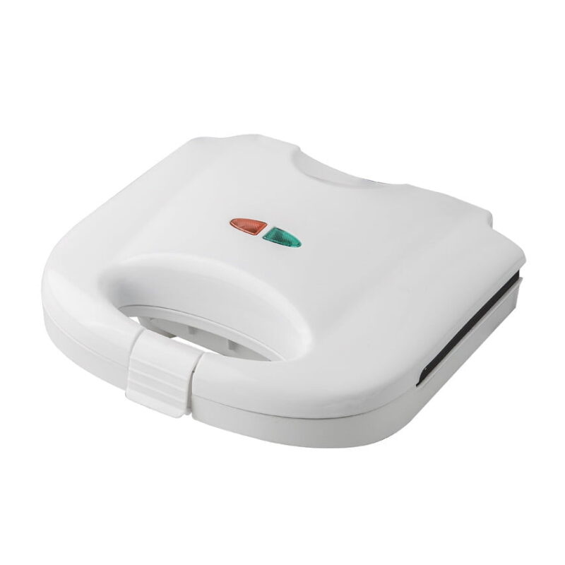 Sandwichera eléctrica blanca