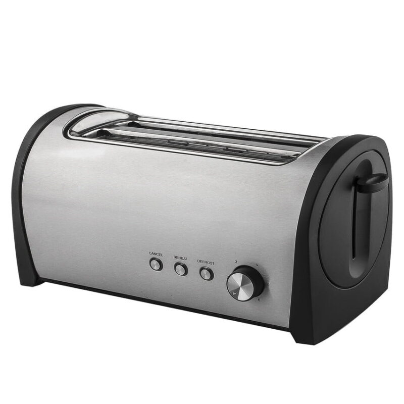 TORRADEIRA DE AÇO INOXIDÁVEL 2 RANHURAS 1400W KUKEN