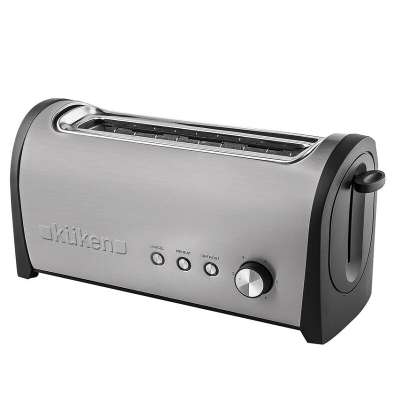 TORRADEIRA GRANDE EM AÇO INOXIDÁVEL 1000W KUKEN