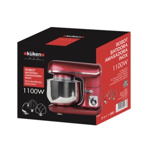 ROBOT BATIDOR AMASADOR KÜKEN RED - Imagen 2