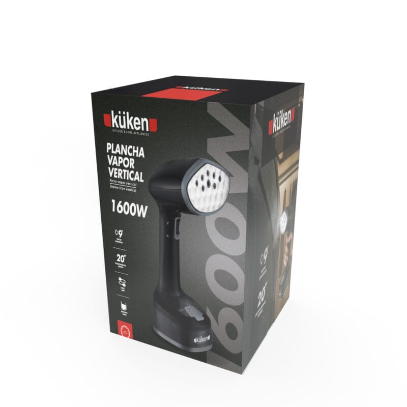 PLANCHA VAPOR VERTICAL 1600W KUKEN - Afbeelding 3