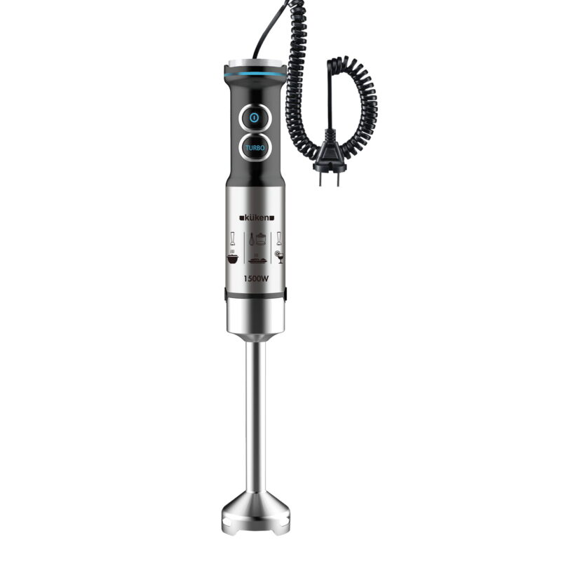 STAINLESS STEEL ARM BLENDER 1500W WITH KÜKEN PREMIUM BEAKER