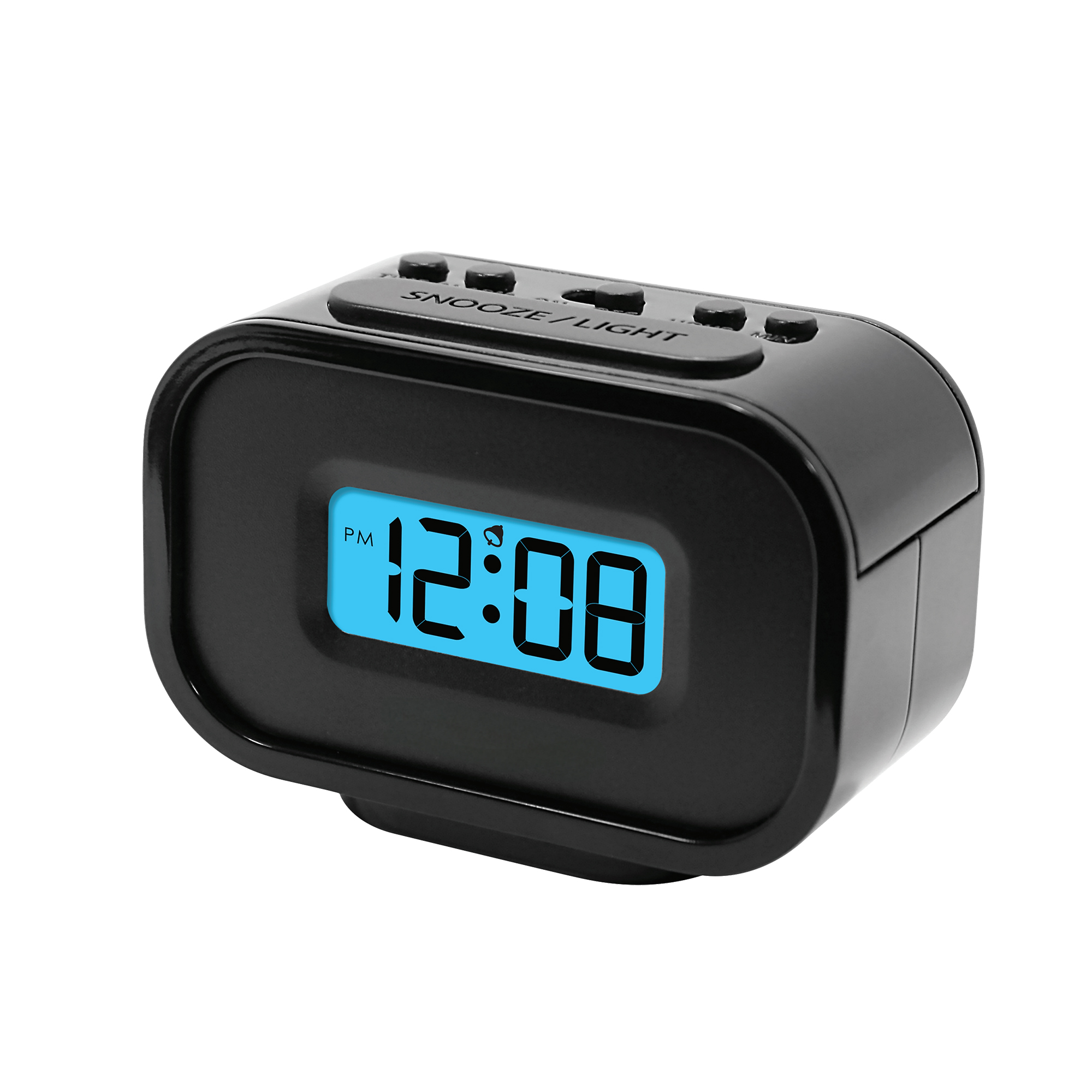 RELOJ DIGITAL CON ALARMA NEGRO KÜKEN