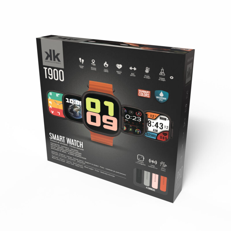 RELOJ SMARTWATCH T900 KUKEN - Imagen 7