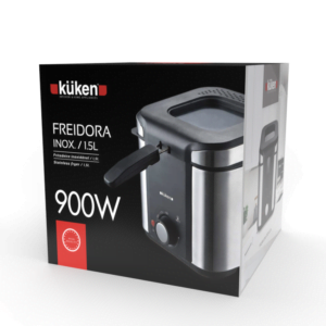 STAINLESS STEAK FRIDER 900W GLASDECKEL 1,5 LITRE KÜKEN - Bild 4