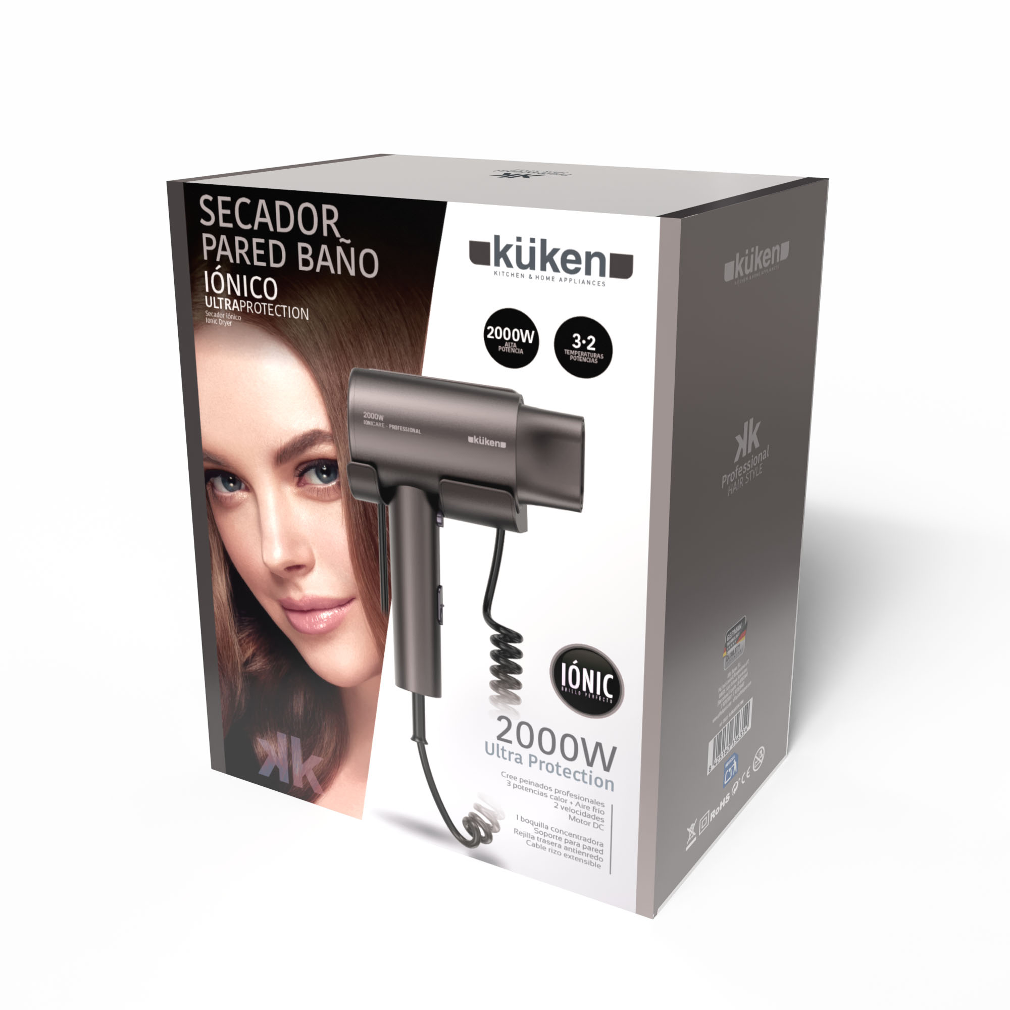 SECADOR PARED BAÑO 2000W KÜKEN – Image 5