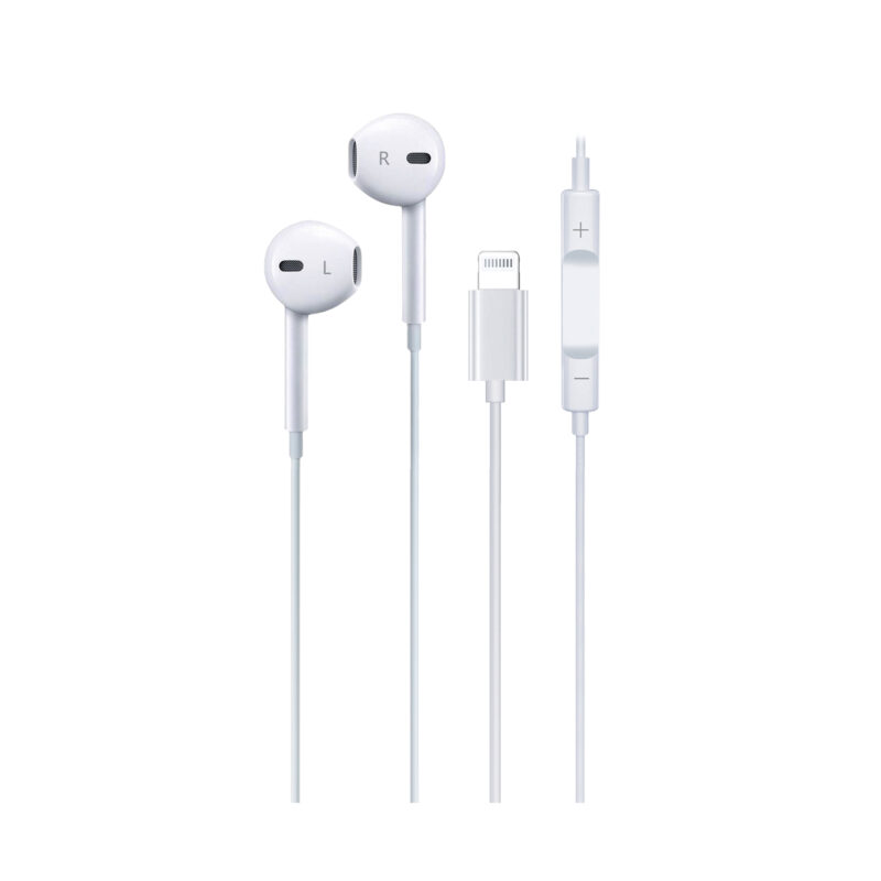 AURICULARES CABLE LIGHTNING BLANCOS KÜKEN