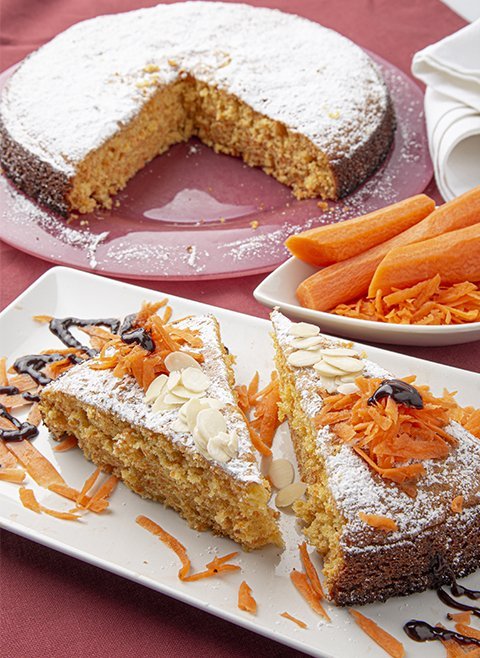 Carrot sponge cake recipe