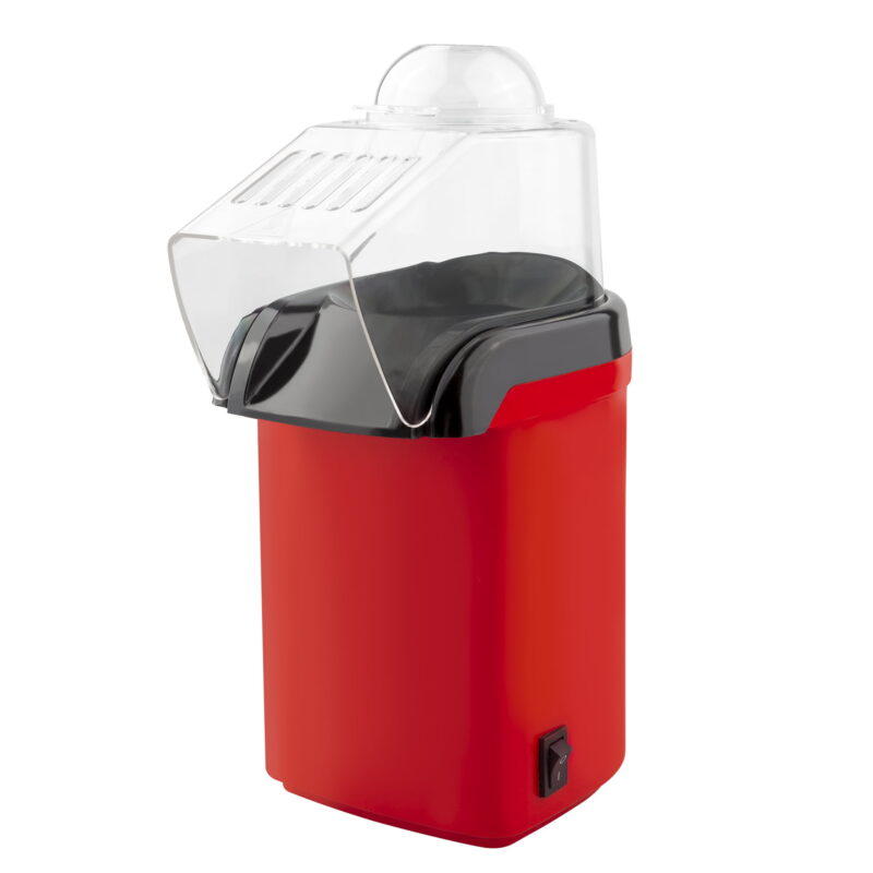 Rote elektrische Popcornmaschine